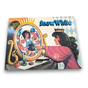 Vintage Snow White An All-Action Treasure Hour Pop-Up Book 1977 Czechoslovakia